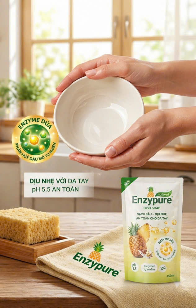 Nước rửa chén dịch Enzyme dứa-in danh mục NSP